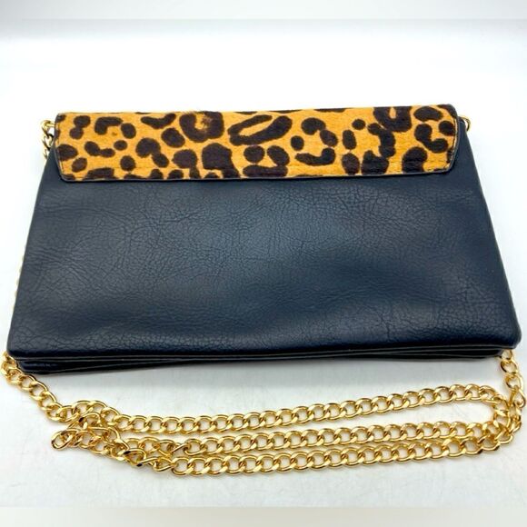 Madison West Cheetah Print Crossbody/Purse/Clutch - Picture 2 of 11
